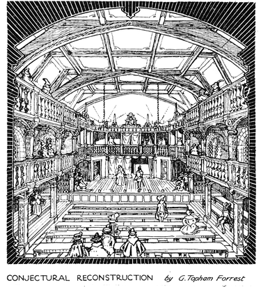 Conjectural reconstruction. Courtesy of Wikimedia
                            Commons.