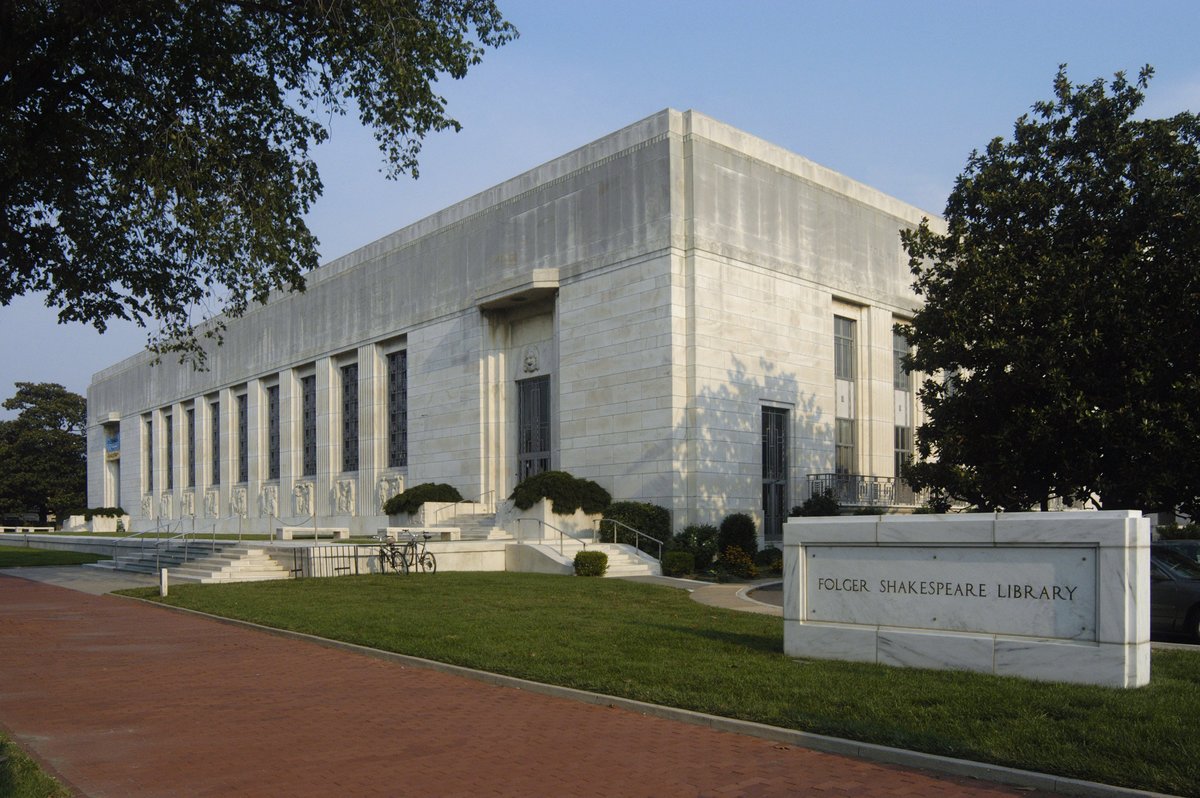 Folger Shakespeare Library, Washington, DC. Image courtesy of the Library.