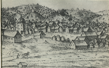 The View of the Cittye of
                            London from the North towards the Sowth, reprinted in Berry, The First Public
                                Playhouse.