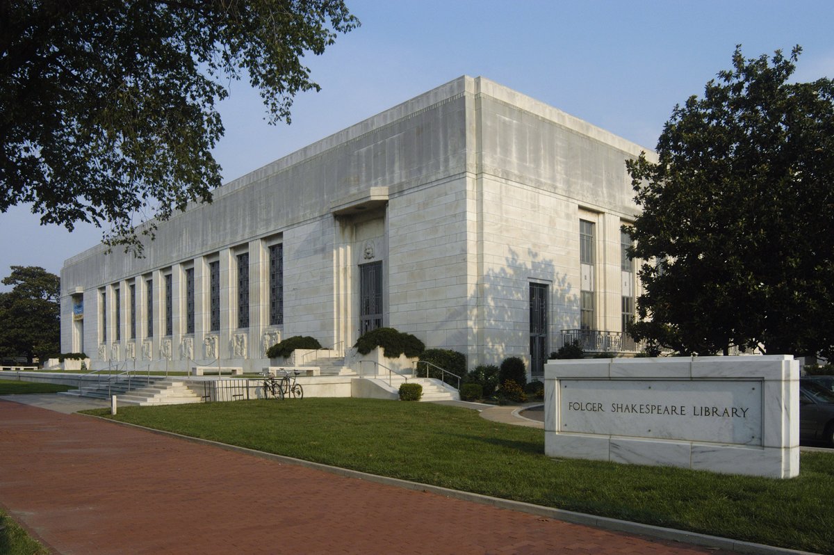 Folger Shakespeare Library, Washington, DC. Image courtesy of the Library.