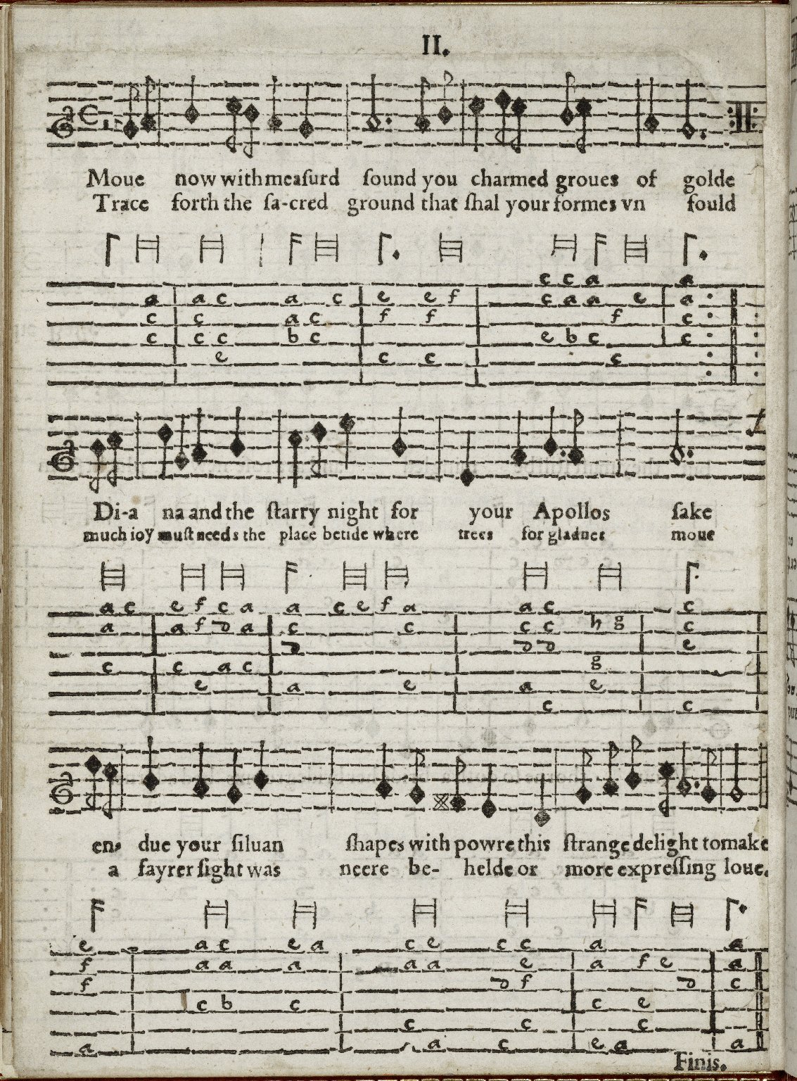 Discription of a maske, presented before the Kinges
                            Majestie at White-Hall, 1607. Image courtesy of LUNA at the Folger Shakespeare Library.