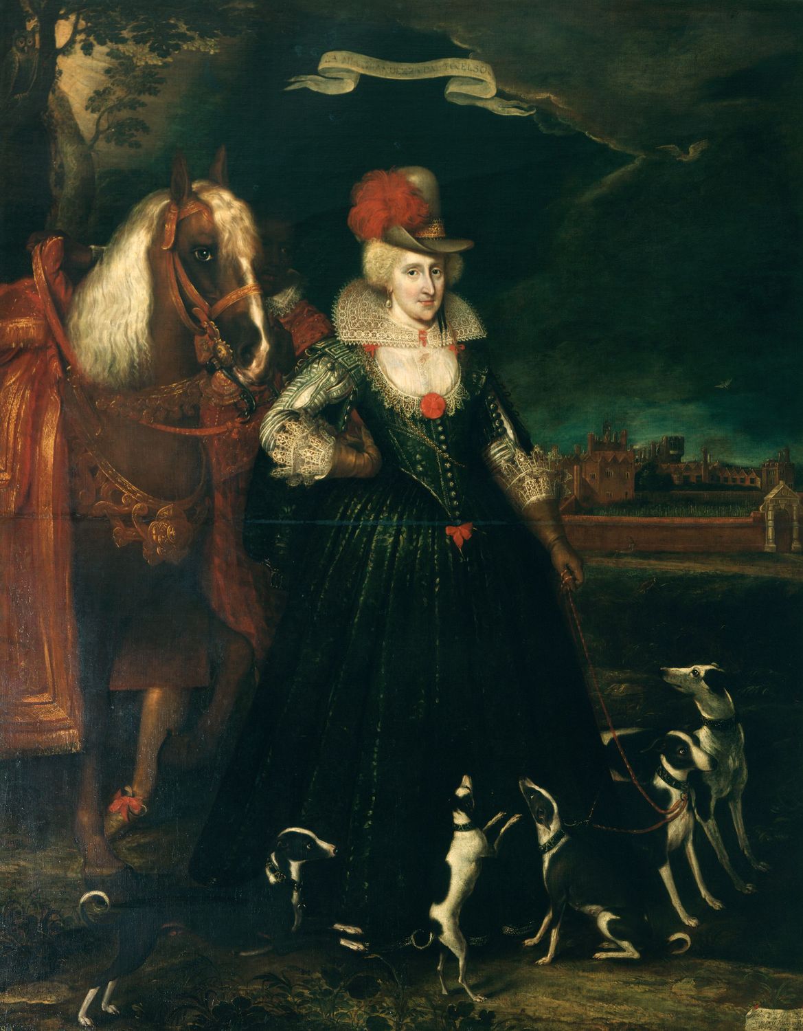 Portrait of Anne of Denmark by Paul van Somer. Image courtesy of the Royal Collection (UK).